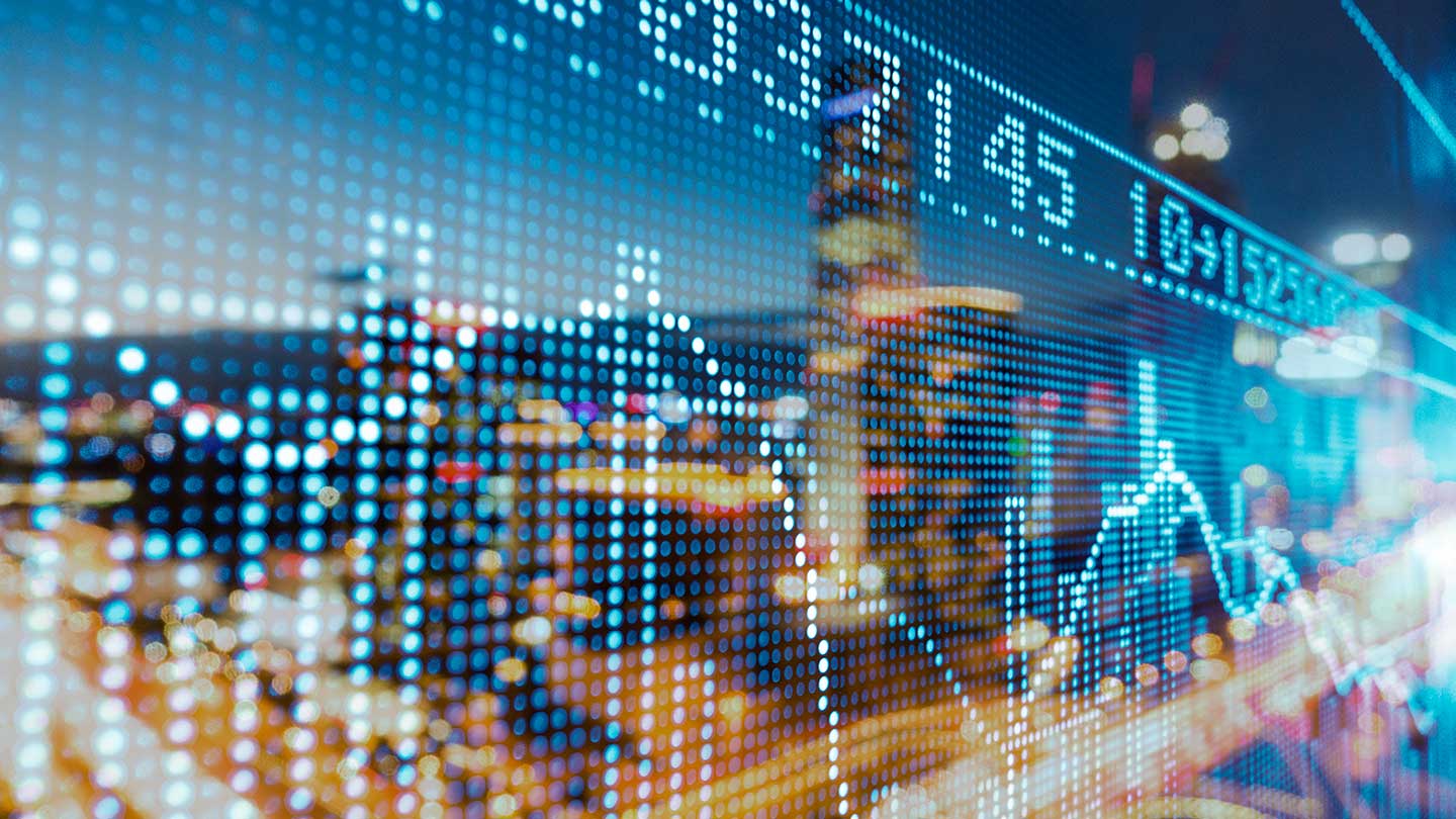 Stocks and shares board