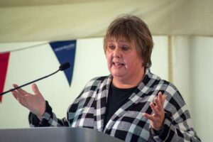 Lezley Picton at Invest in Shropshire's Business Leaders Breakfast